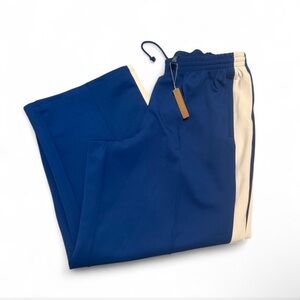 SKIMS TRACK PANT SIZE 2X COLOR BLUE & WHITE